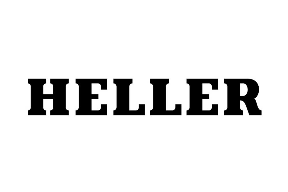 Logo Heller Schwarz auf Weiss