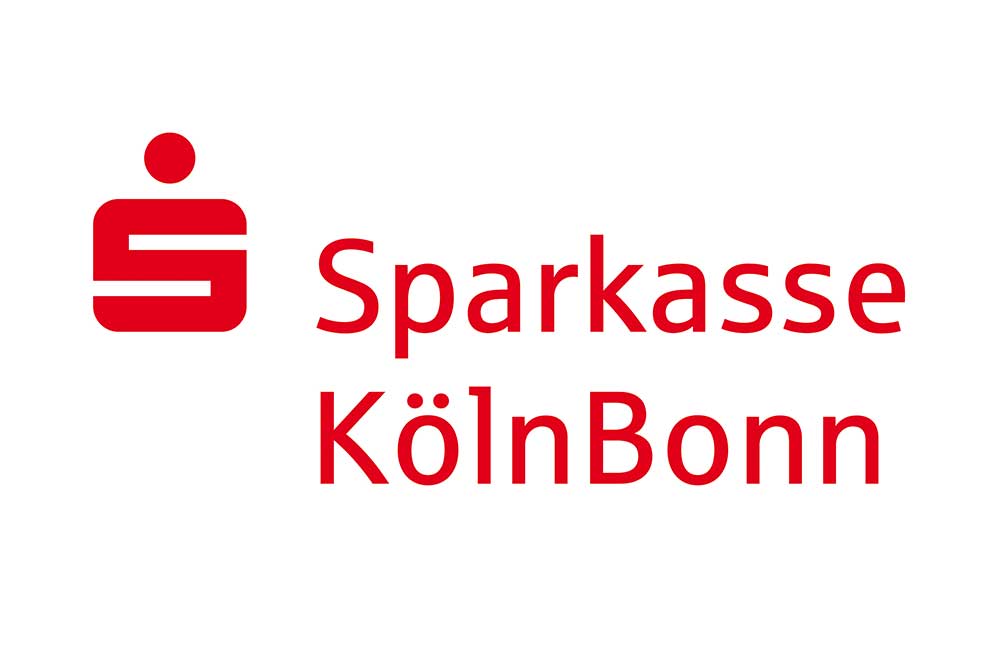 Logo Sparkasse Köln Bonn Rot auf Weiss