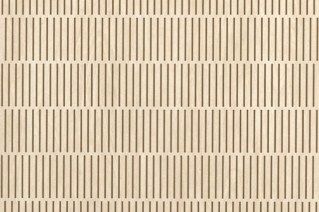 Ansicht Muster der Open Wall Füllung Flexible Wood aus Multiplex Birke